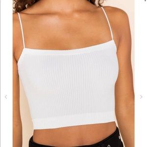 NWT Francesca’s cropped cami